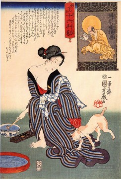  femmes - women 20 Utagawa Kuniyoshi Ukiyo e